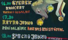 Csillagerdő - Rutkai Bori koncertek (3 koncertes bérlet: gyerekkoncert + Retro Jedno + Specko Jedno