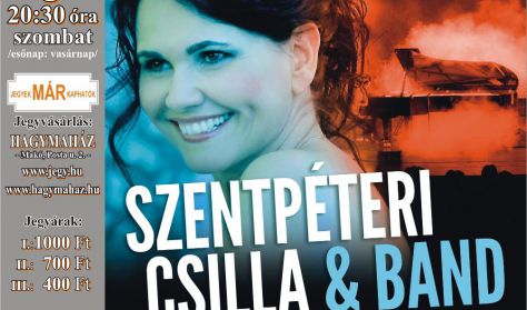Szentpéteri Csilla & Band: Latin nyár koncert