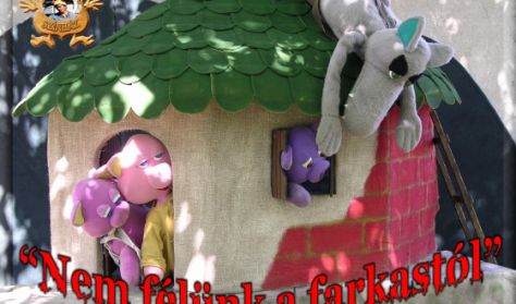 NEM FÉLÜNK A FARKASTÓL - zenés bábelőadás