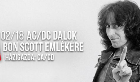 AC/DC dalok Bon Scott emlékére