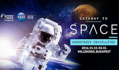 Gateway to Space - belépés hétvége 14-16 óráig