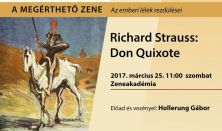 Budafoki Dohnányi Zenekar, A megérthető zene, Richard Strauss: Don Quixote
