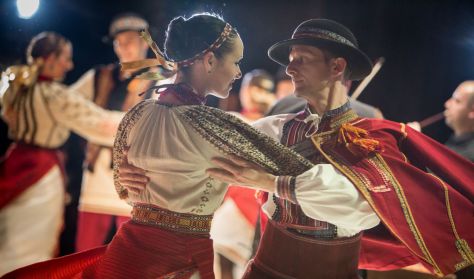 MEGIDÉZETT KÁRPÁTALJA, HÁGÓKON INNEN ÉS TÚL - táncjáték egy részben - Magyar Állami Népi Együttes