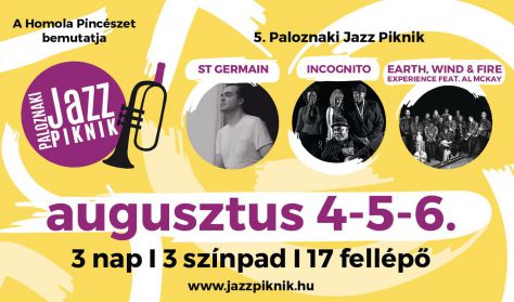 Paloznaki Jazz Piknik / 3 napos bérlet - Aug. 4-5-6.