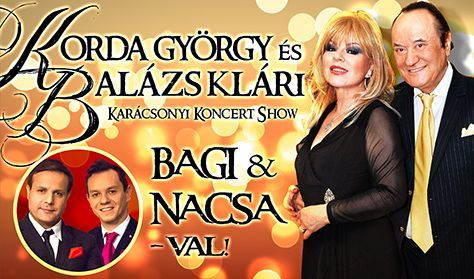 Korda - Balázs Klári - Bagi Nacsa - Karácsonyi Koncert Show
