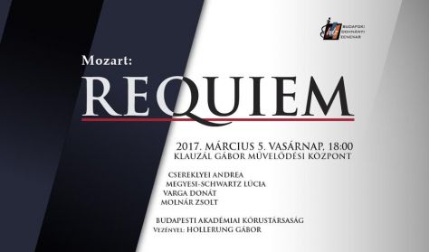 Budafoki Dohnányi Ernő Zenekar, Mozart: Requiem
