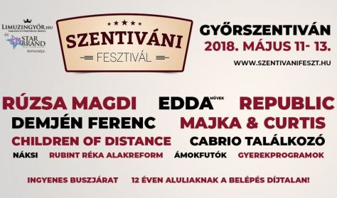 Szentiváni Fesztivál 2018 / Bérlet - 3 napos Szentiváni Fesztivál 2018 / Bérlet - 3 napos