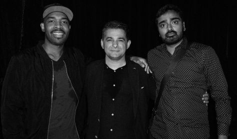 Lukács Miklós, Eric Harland és Harish Raghavan koncertje / CAFe 2017 Lukács Miklós, Eric Harland és Harish Raghavan koncertje / CAFe 2017