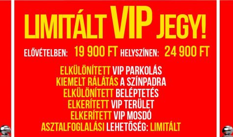 A Mi Velencénk Fesztivál / VIP napijegy szombat