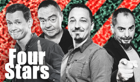 Four stars - Beliczai, Benk, Mogács, Szupkay, vendég: Musimbe Dávid Dennis Four stars - Beliczai, Benk, Mogács, Szupkay, vendég: Musimbe Dávid Dennis