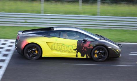 Lamborghini Gallardo autóvezetés DRX Ring 2 kör+Ajándék Videó