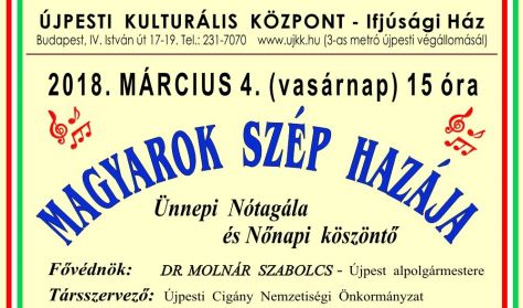 MAGYAROK SZÉP HAZÁJA - ünnepi nótagála és nőnapi köszöntő MAGYAROK SZÉP HAZÁJA - ünnepi nótagála és nőnapi köszöntő