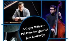 A Gayer Mátyás - Pol Omedes Quartet jazz koncertje