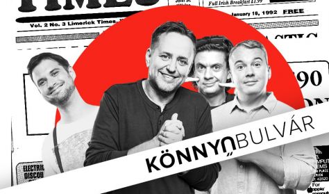 Könnyűbulvár - Bellus István, Dombóvári István, Hajdú Balázs, műsorvezető: Lovász László Könnyűbulvár - Bellus István, Dombóvári István, Hajdú Balázs, műsorvezető: Lovász László
