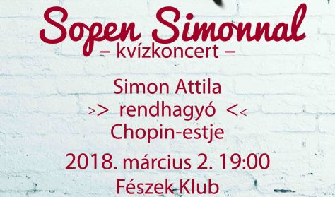 Simon Attila interaktív Chopin estje