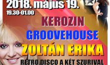 Retro party: Kerozin, Groovehouse, Zoltán Erika