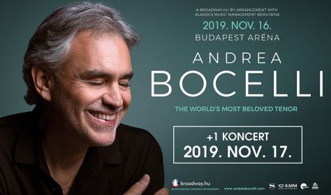 ANDREA BOCELLI 2019. ANDREA BOCELLI 2019.