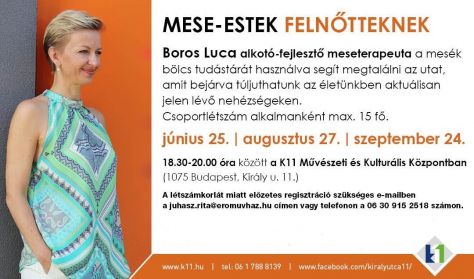 MESE ESTEK felnőtteknek MESE ESTEK felnőtteknek