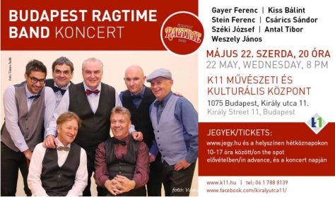 BUDAPEST RAGTIME BAND koncert