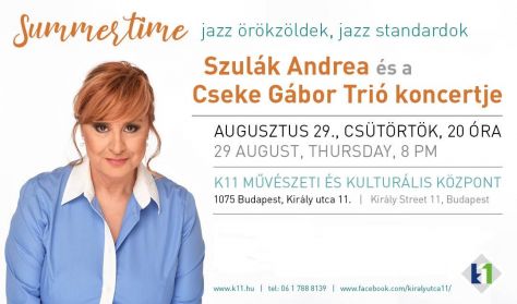 SZULÁK Andrea és a CSEKE Gábor Trió jazz koncertje