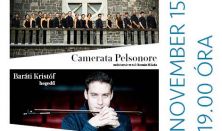 Camerata Pelsonore Kamarazenekar koncertje Baráti Kristóf közreműködésével