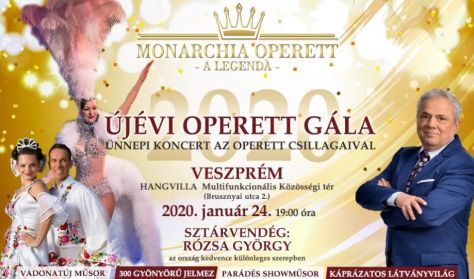 Újévi Operett Gála 2020 - Ünnepi koncert az operett csillagaival