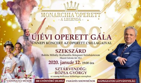 Újévi Operett Gála 2020 – Ünnepi koncert az operett csillagaival