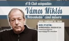 Vámos Miklós - Hetvenkedés című önálló estje