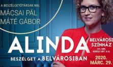 Alinda beszélget a Belvárosiban:Mácsai Pál - Máté Gábor