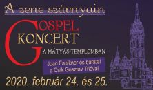 Gospel koncert a Mátyás-templomban -  Joan Faulkner és barátai a Csík Gusztáv Trióval