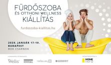 Fürdőszoba és Otthoni Wellness Kiállítás (Egyszeri belépésre jogosít 2020.01.17-19. között)