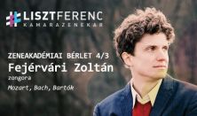 A Liszt Ferenc Kamarazenekar és Fejérvári Zoltán (zongora)