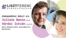 A Liszt Ferenc Kamarazenekar és Juliane Banse (ének), Várdai István (cselló)