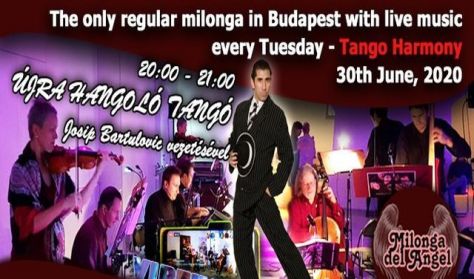 Élőzenés Milonga del Angel - Szeptember Élőzenés Milonga del Angel - Szeptember