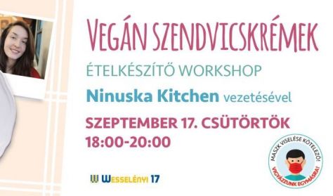 Vegán szendvicsfeltét készítő workshop
