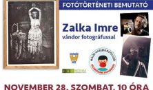 Fotótörténeti bemutató Zalka Imre vándor fotográfussal
