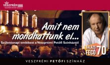 „Amit még nem mondhattunk el…” – Balázs Fecó emlékest