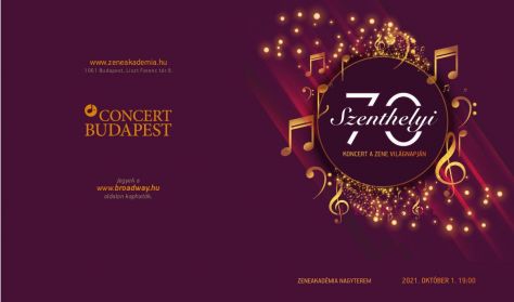 Szenthelyi 70 koncert a Zene Világnapján