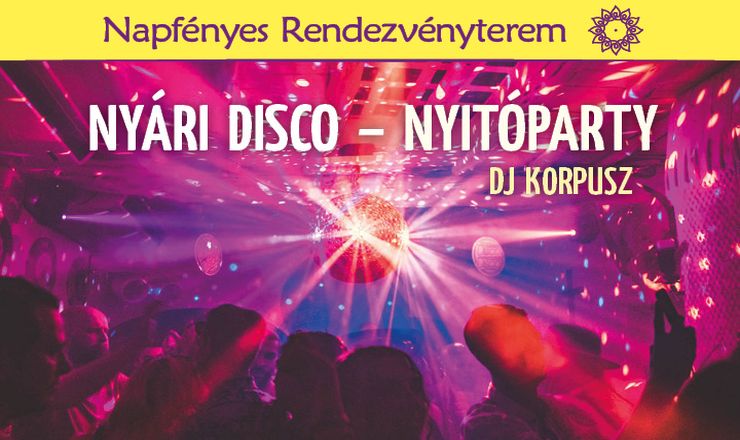 Nyari Disco Kora Esti Nyitoparty Jegy Hu