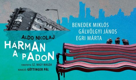 Hárman a padon - országos premier Hárman a padon - országos premier