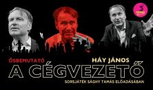 Háy János: A cégvezető-közönségtalálkozóval