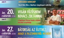 Vegán főzőshow Kovács Zoltánnal - interaktív receptklub
