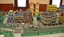 LEGO® város és vasútmodell kiállítás és játszóház