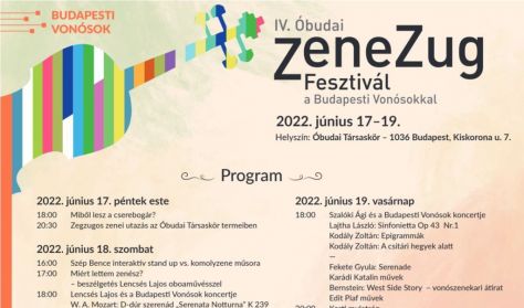 Óbudai Zenezug Fesztivál - Szép Bence interaktív stand up vs. komolyzene