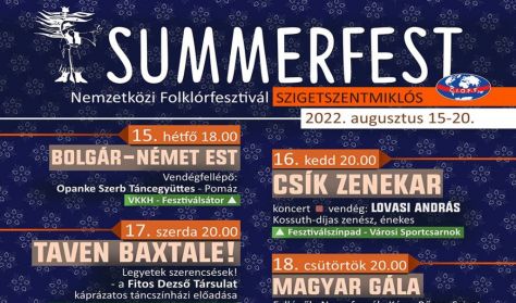 Bolgár - Német Est - Summerfest