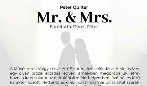 Peter Quilter: Mr. és Mrs. - PREMIER