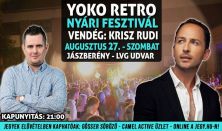 Yoko Retro Nyárzáró Fesztivál - Sztárvendég: Krisz Rudi