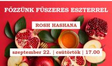 Főzzünk Fűszeres Eszterrel gasztro workshop - Rosh Hashana-i ételek