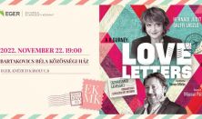 Love Letters - romantikus levelezés két részben színdarab