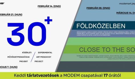 Keddi tárlatvezetések a MODEM csapatával: 30+ - Török Krisztián (ENG)